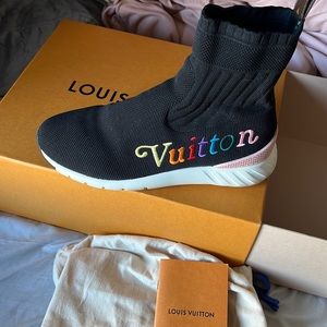 Real LV “sock” sneakers, barley worn.